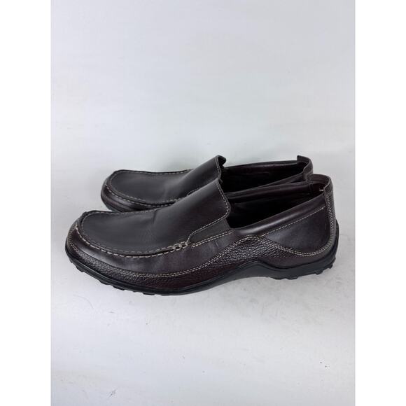 Cole Haan Tucker Venetian Slip-On Loafers Mens 10.5 Dark Brown Leather Round Toe main image 2